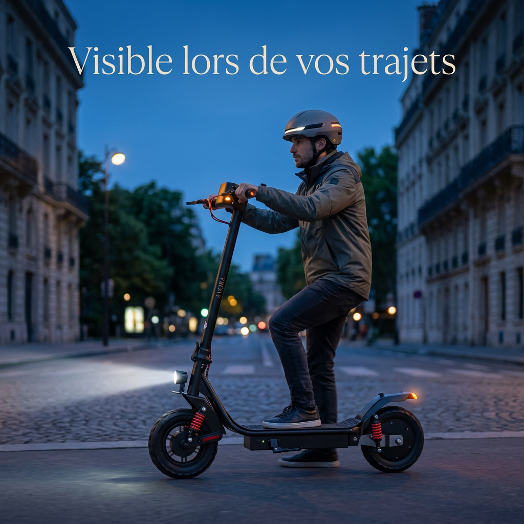 AVORA City Pro 800 W avec éclairage au crépuscule
