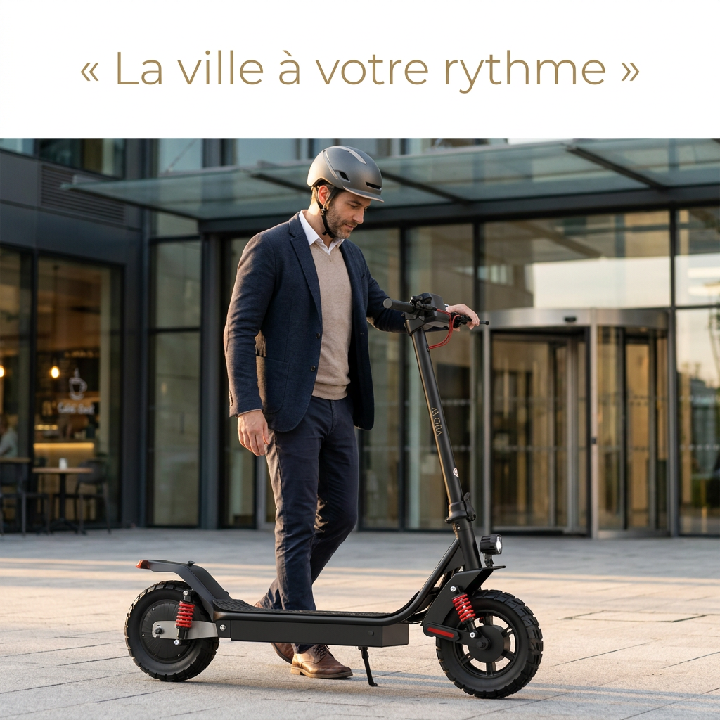 AVORA City Pro 800 W pour un trajet domicile-bureau