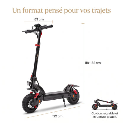 AVORA Altis – dimensions et guidon réglable