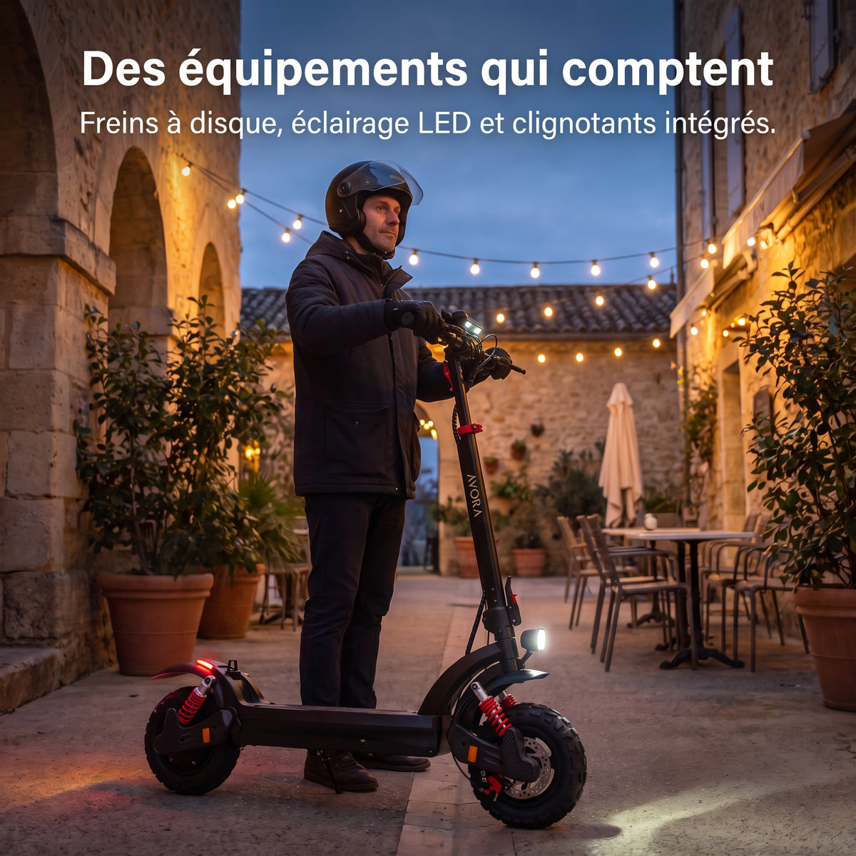 AVORA Altis – mise en situation – équipements et éclairage