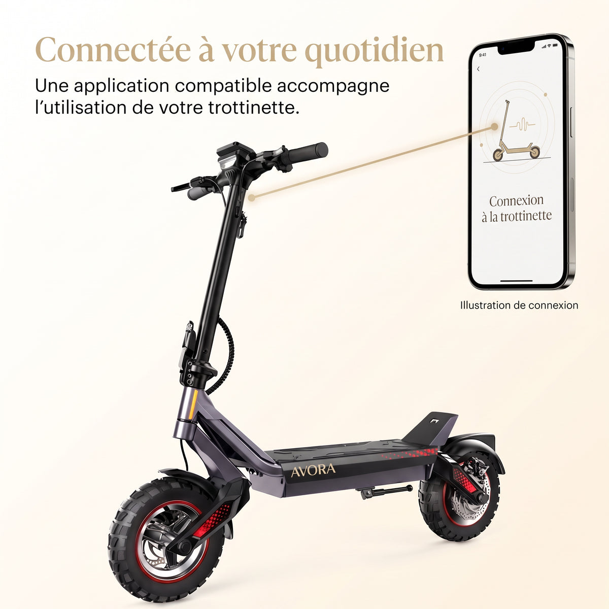 AVORA Motion One — Application compatible