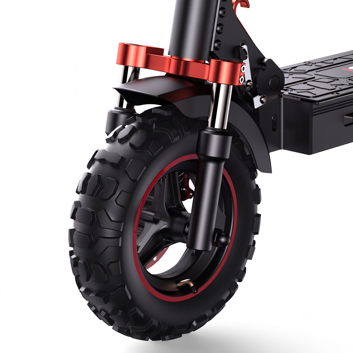 AVORA Motion Trail — Pneumatique et suspension avant
