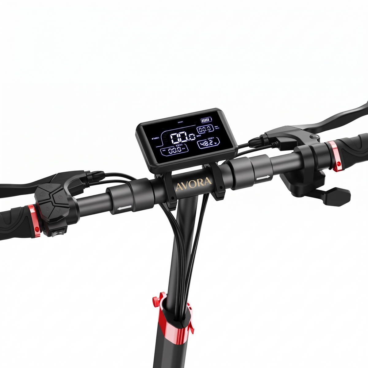 Guidon et écran de la trottinette AVORA Terra 800