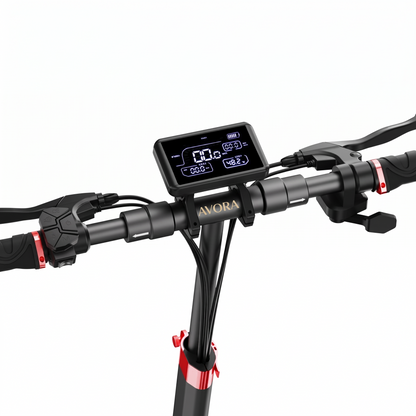 Guidon et écran de la trottinette AVORA Terra 800