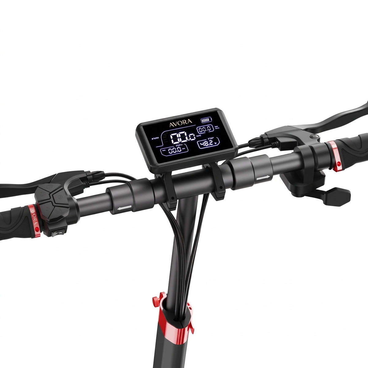 AVORA Trail 800 — Détail du guidon
