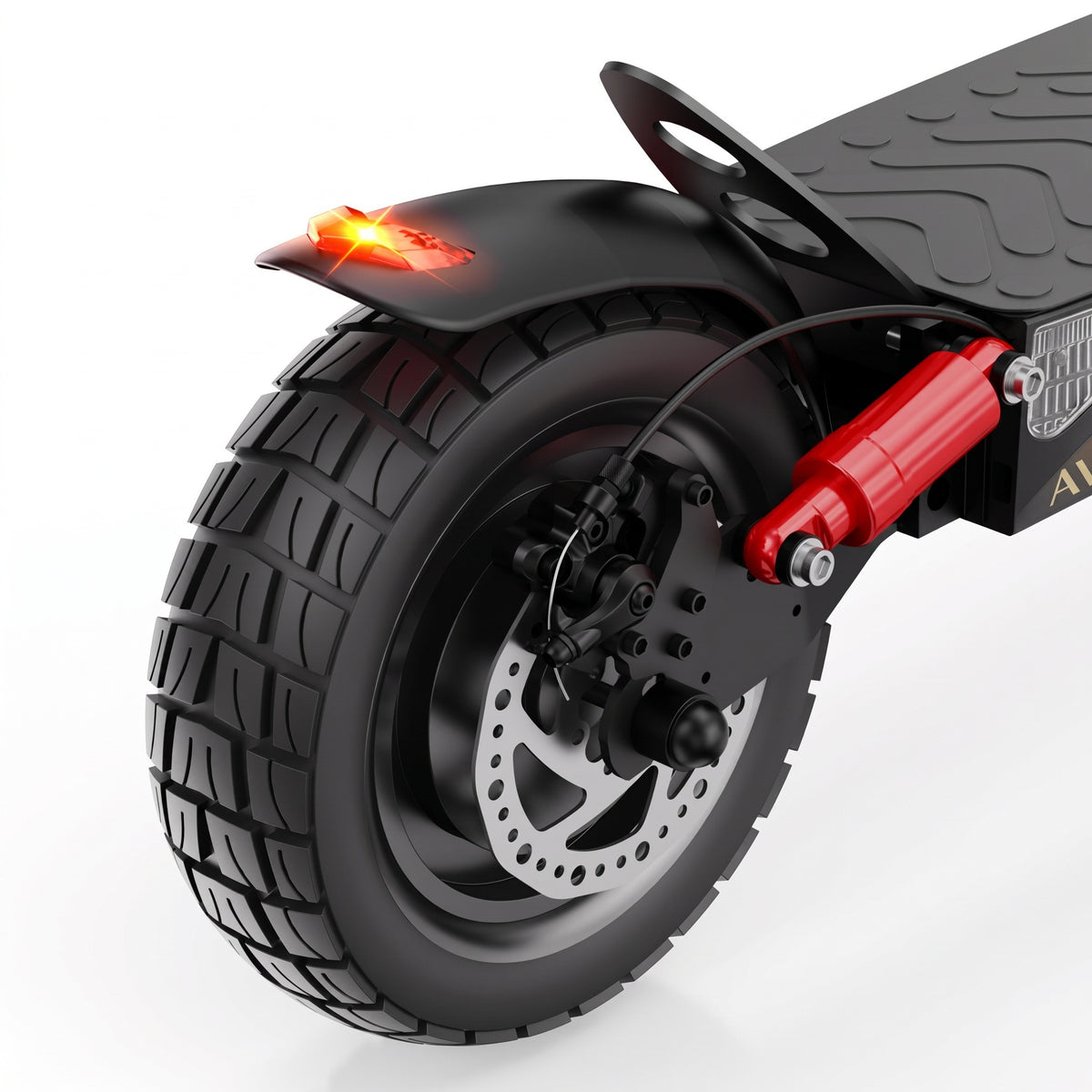 AVORA Trail 800 — Roue arrière et frein à disque