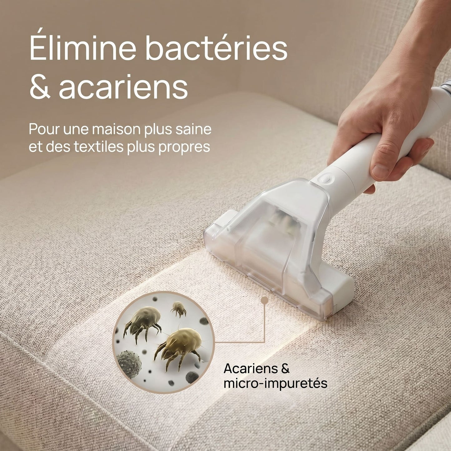 Shampouineuse Portable AVORA PureLite – Multi-Surfaces