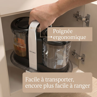 Shampouineuse Portable AVORA PureLite – Multi-Surfaces