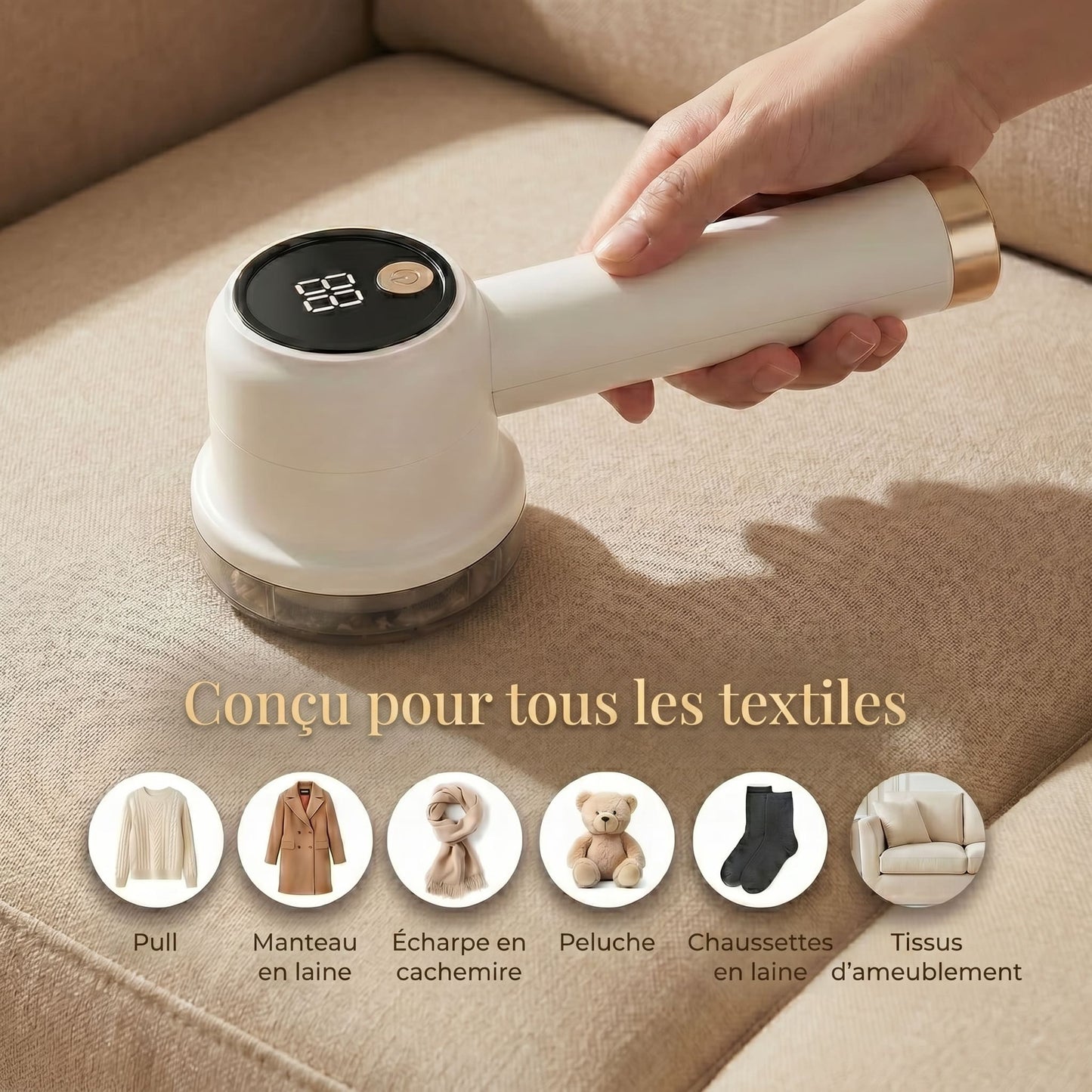 Rasoir Anti-Bouloches AVORA PureFabric