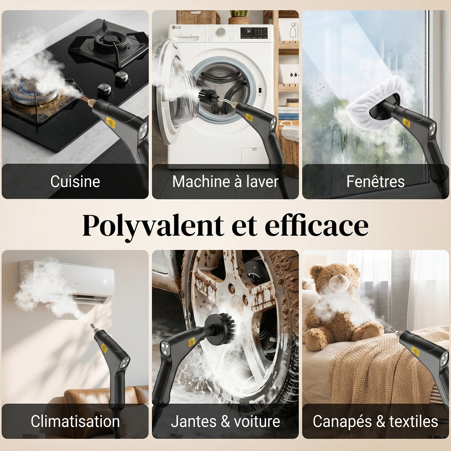 Nettoyeur Vapeur Portable AVORA