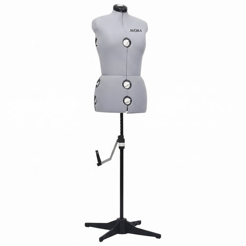 Mannequin de Couture Ajustable AVORA Élégance – Buste, Taille & Hanches Réglables – Hauteur Ajustable