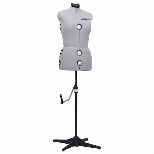 Mannequin de Couture Ajustable AVORA Élégance – Buste, Taille & Hanches Réglables – Hauteur Ajustable