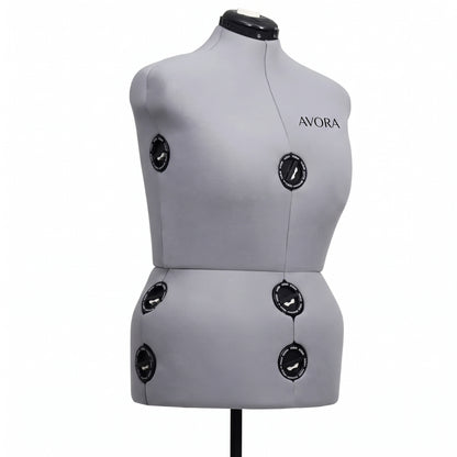 Mannequin de Couture Ajustable AVORA Élégance – Buste, Taille & Hanches Réglables – Hauteur Ajustable