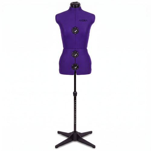 Mannequin de Couture Réglable AVORA Atelier – Tailles M & L avec Arrondisseur de Jupe