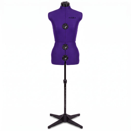 Mannequin de Couture Réglable AVORA Atelier – Tailles M & L avec Arrondisseur de Jupe
