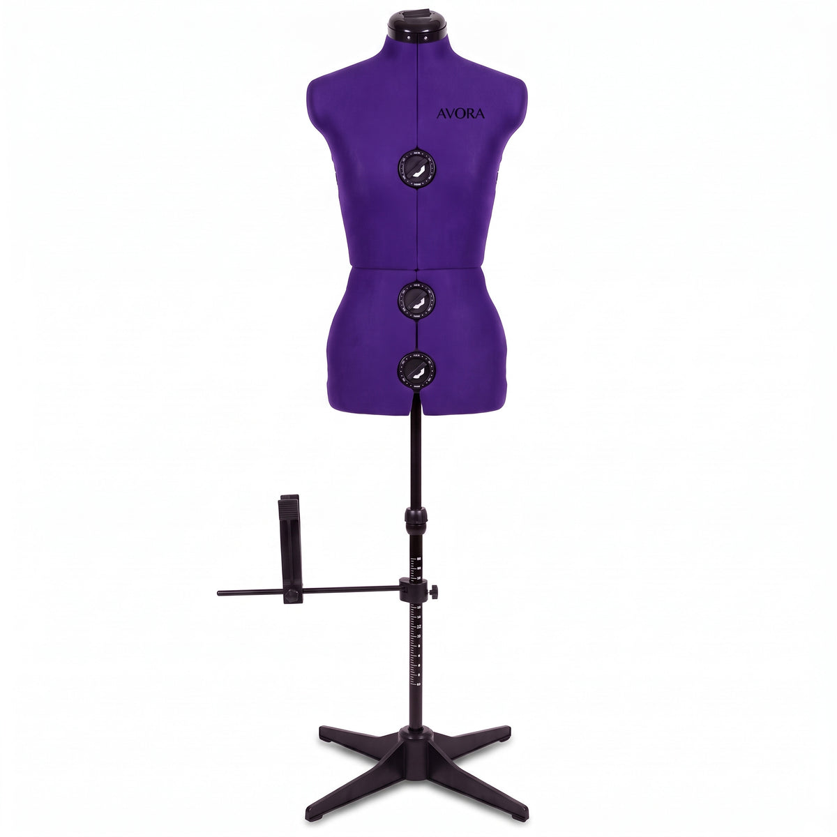 Mannequin de Couture Réglable AVORA Atelier – Tailles M & L avec Arrondisseur de Jupe