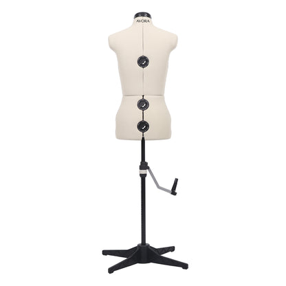 Mannequin de Couture Réglable AVORA Atelier 40 – Taille S 33–40 – Buste, Taille & Hanches Ajustables