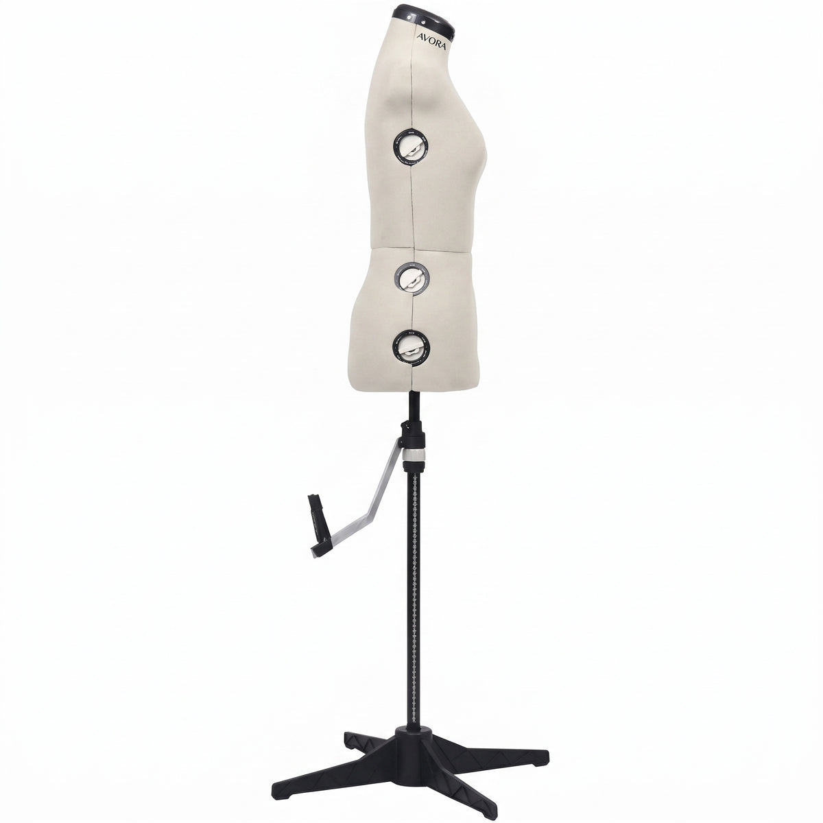 Mannequin de Couture Réglable AVORA Atelier 40 – Taille S 33–40 – Buste, Taille & Hanches Ajustables