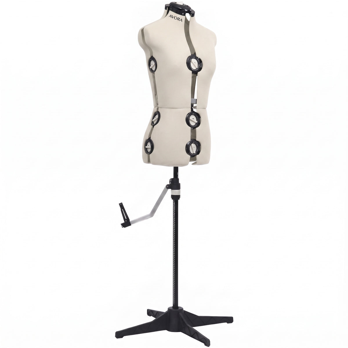 Mannequin de Couture Réglable AVORA Atelier 40 – Taille S 33–40 – Buste, Taille & Hanches Ajustables