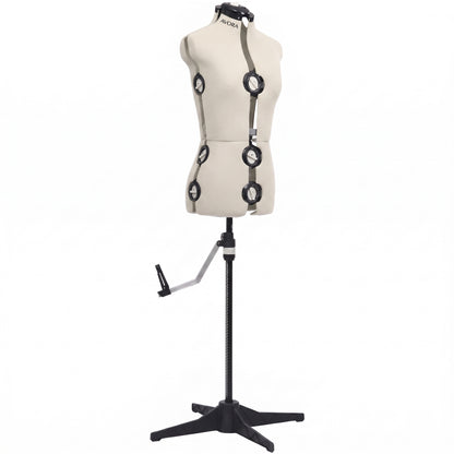 Mannequin de Couture Réglable AVORA Atelier 40 – Taille S 33–40 – Buste, Taille & Hanches Ajustables