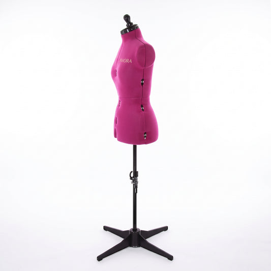 Mannequin de Couture AVORA Silhouette 54 – Réglable Tailles 48 à 54 – 12 Molettes & Hauteur Réglable