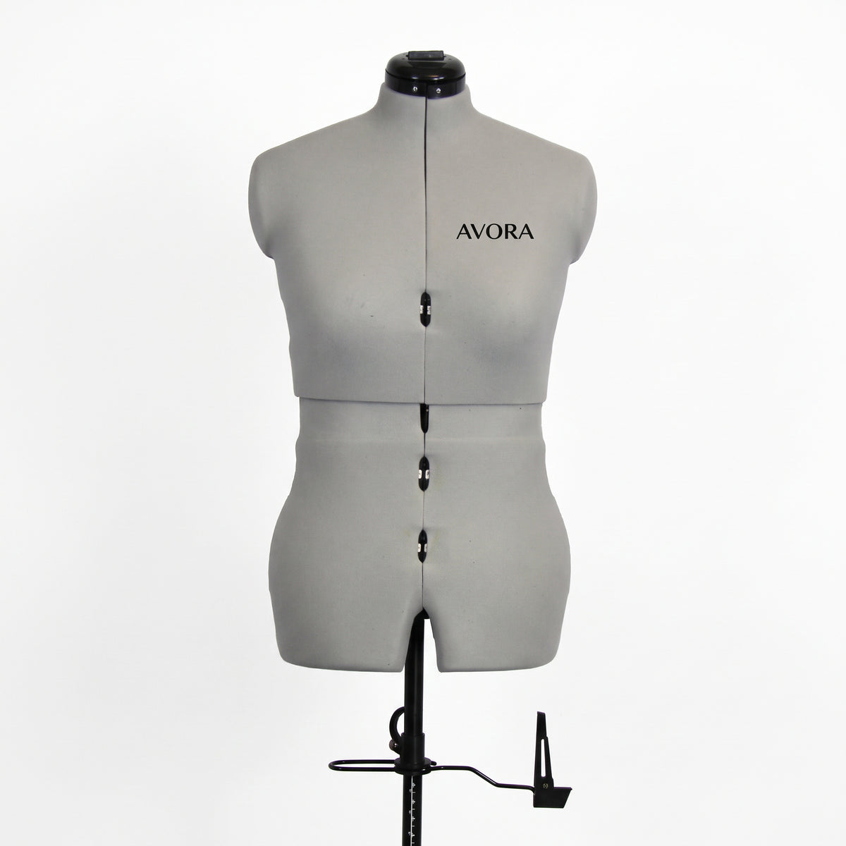Mannequin de couture réglable AVORA Modélia 44 – Taille 36 à 44 – 12 molettes – Pied à roulettes
