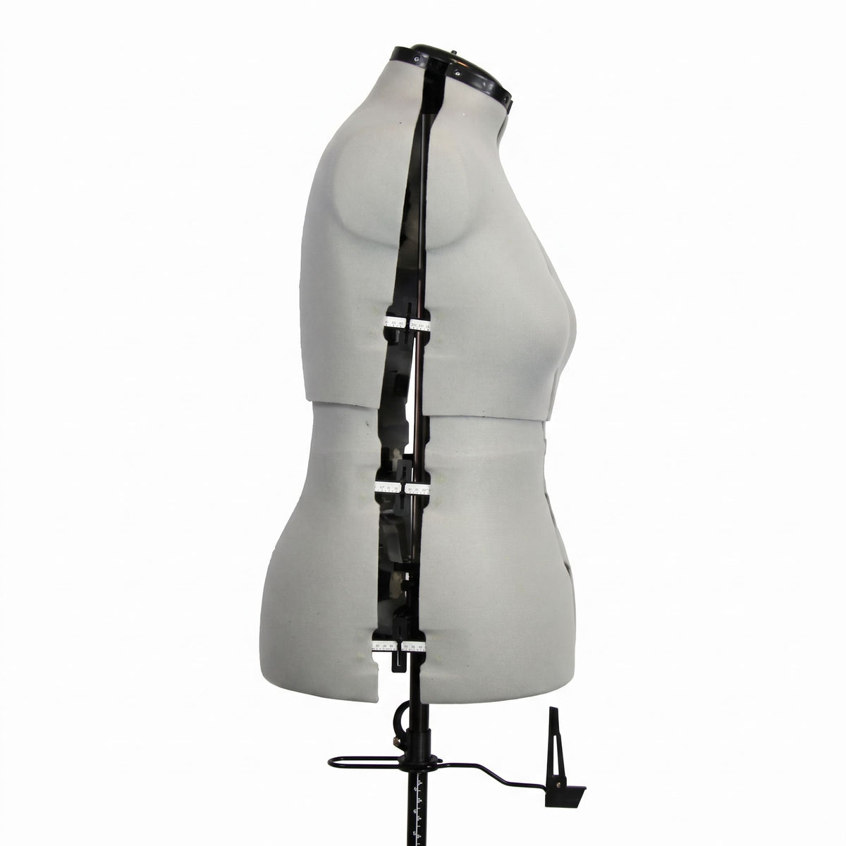 Mannequin de Couture Réglable AVORA Atelier 50 – Tailles 44 à 50 – 12 Molettes – Pied à Roulettes