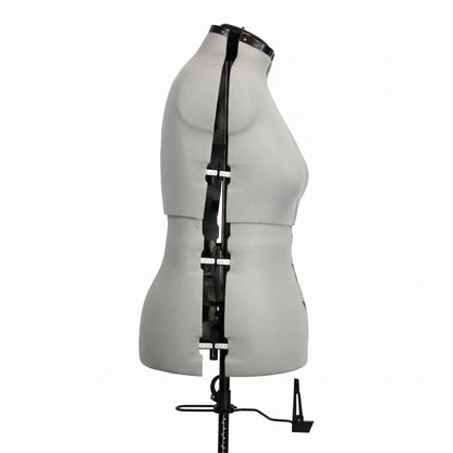 Mannequin de Couture Réglable AVORA Atelier 50 – Tailles 44 à 50 – 12 Molettes – Pied à Roulettes