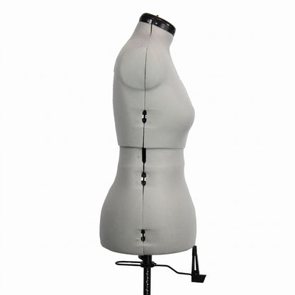 Mannequin de Couture Réglable AVORA Atelier 50 – Tailles 44 à 50 – 12 Molettes – Pied à Roulettes