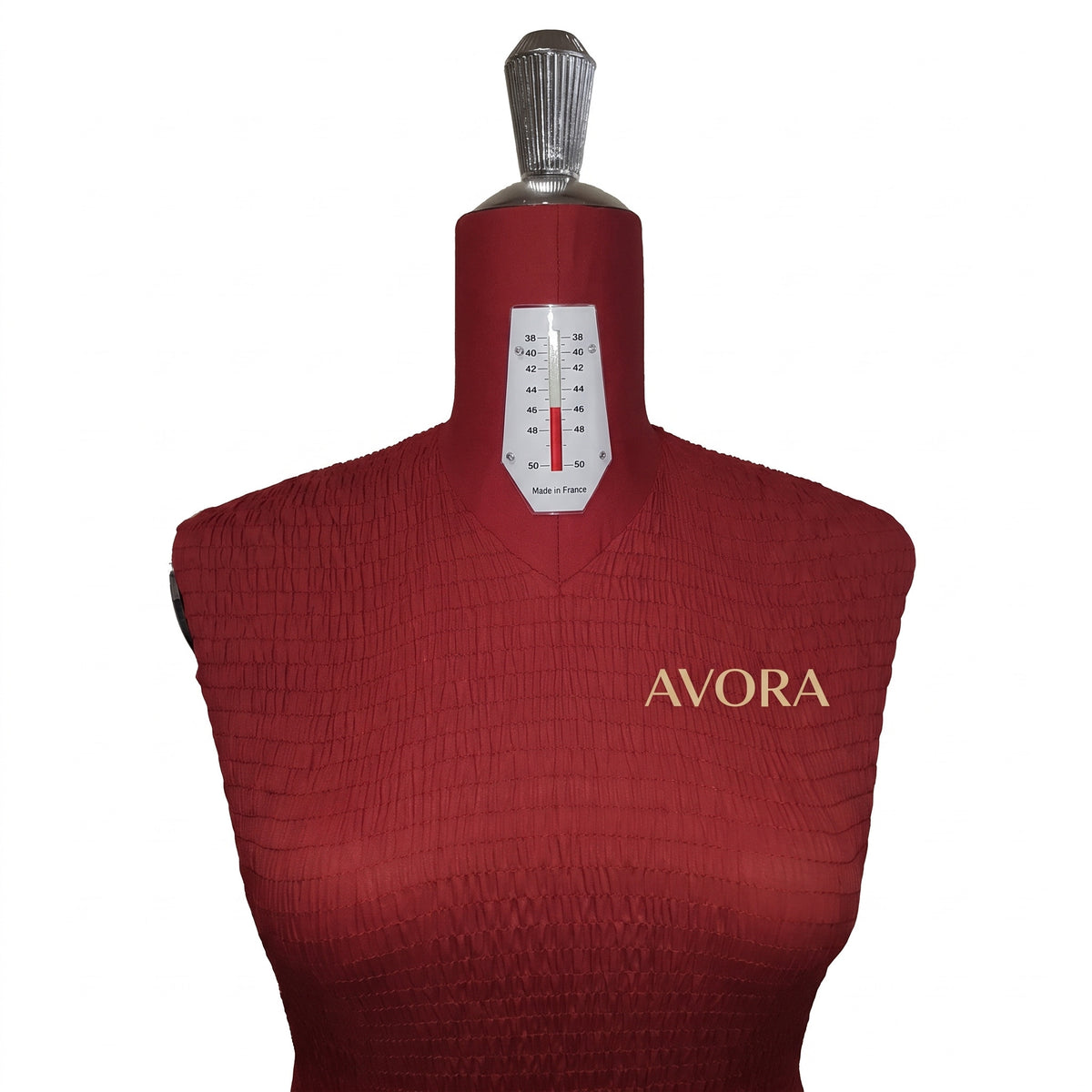 Mannequin de Couture Réglable AVORA Épure 50 – Tailles 38 à 50 – Mécanisme Acier & Hauteur Réglable